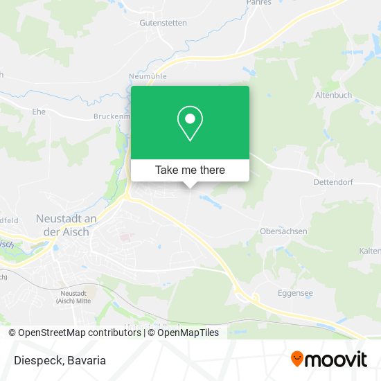 Карта Diespeck