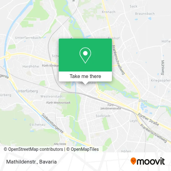 Mathildenstr. map