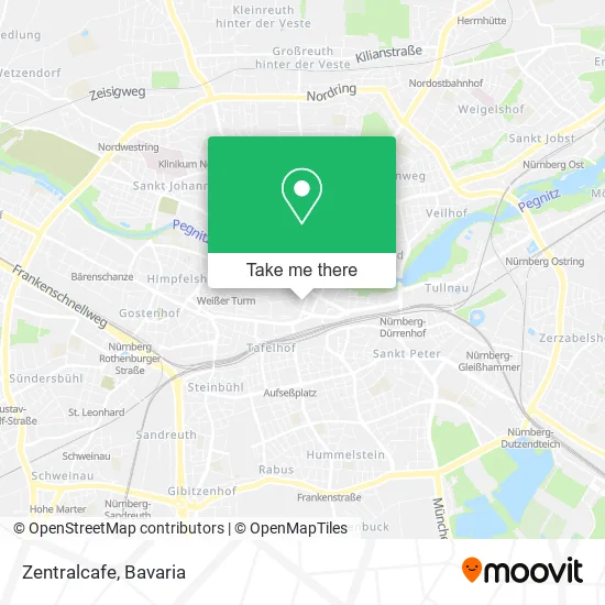 Карта Zentralcafe