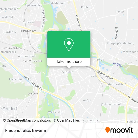 Карта Frauenstraße