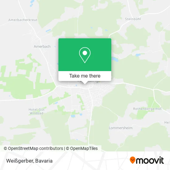 Карта Weißgerber