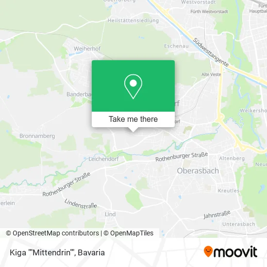 Карта Kiga ""Mittendrin""