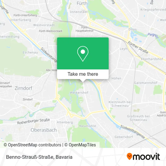 Карта Benno-Strauß-Straße