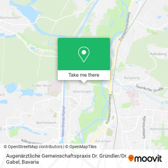 Augenärztliche Gemeinschaftspraxis Dr. Gründler / Dr. Gabel map