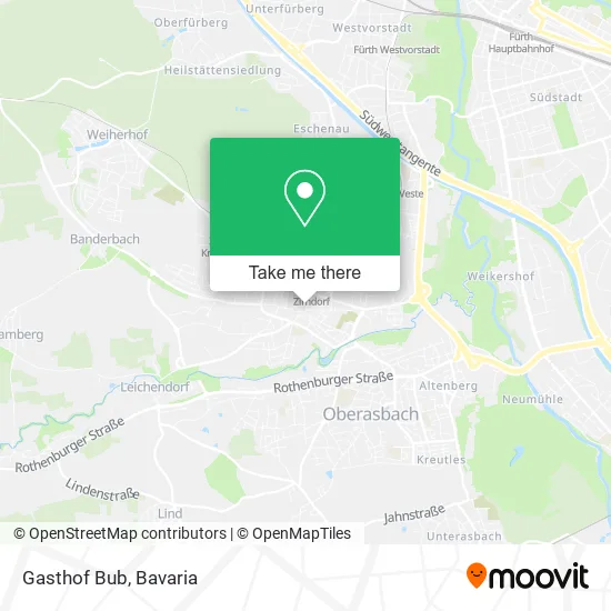 Карта Gasthof Bub