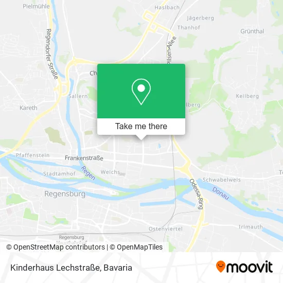 Карта Kinderhaus Lechstraße