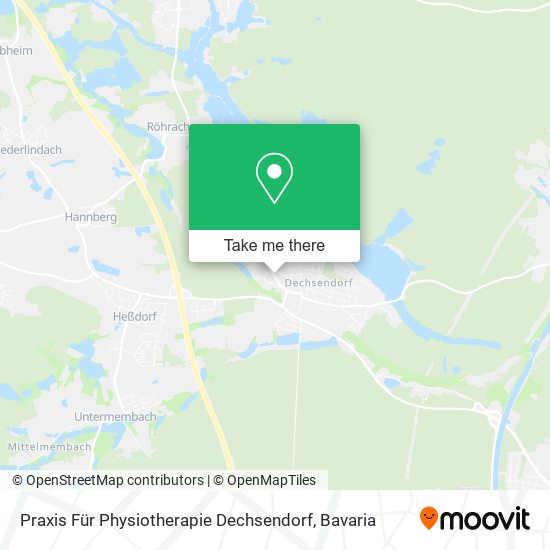 Praxis Für Physiotherapie Dechsendorf map