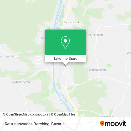 Карта Rettungswache Berching
