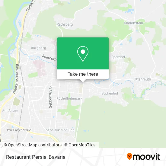 Карта Restaurant Persia
