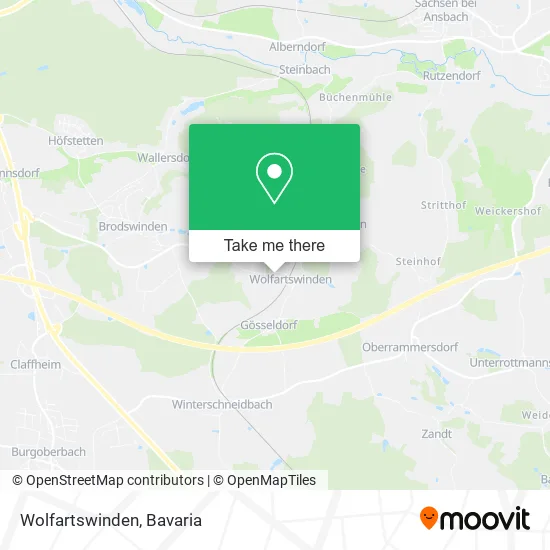 Карта Wolfartswinden