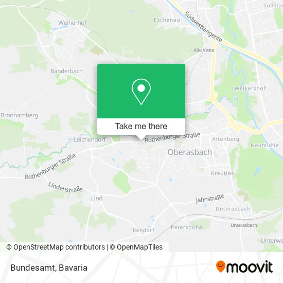 Карта Bundesamt