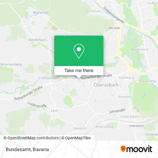 Карта Bundesamt