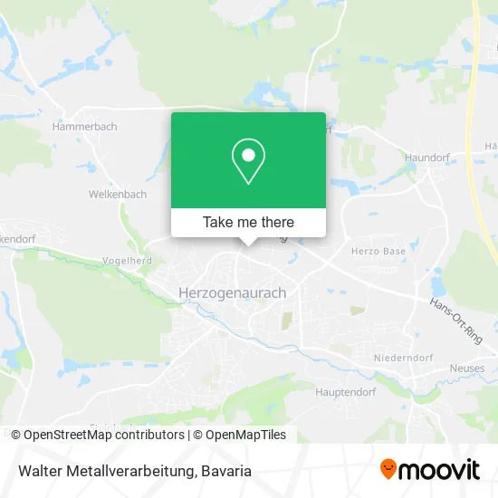 Карта Walter Metallverarbeitung