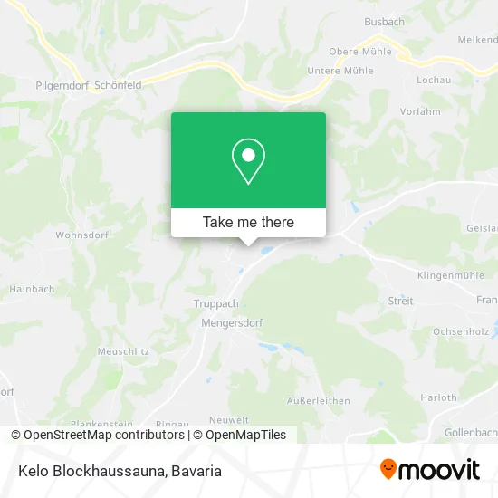 Карта Kelo Blockhaussauna