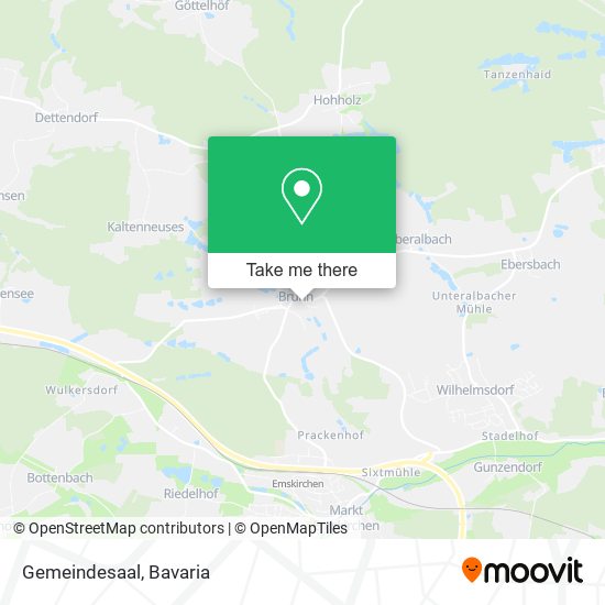 Gemeindesaal map