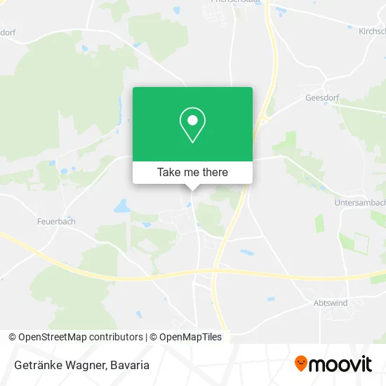 Карта Getränke Wagner
