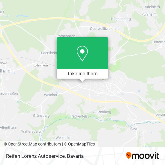Карта Reifen Lorenz Autoservice