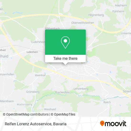 Карта Reifen Lorenz Autoservice