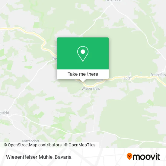 Карта Wiesentfelser Mühle