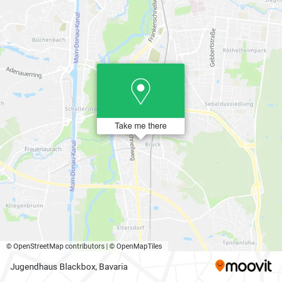 Карта Jugendhaus Blackbox