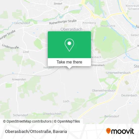 Карта Oberasbach/Ottostraße