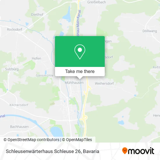 Карта Schleusenwärterhaus Schleuse 26