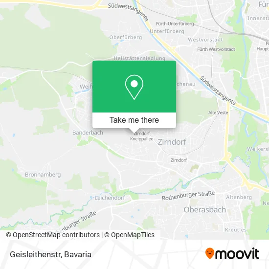 Карта Geisleithenstr