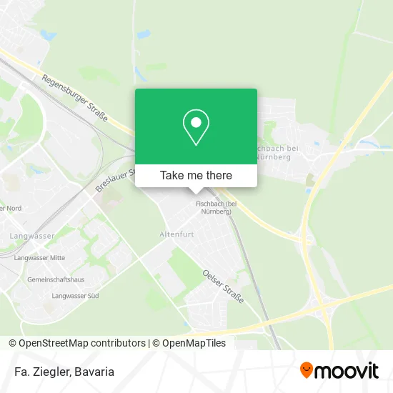 Карта Fa. Ziegler