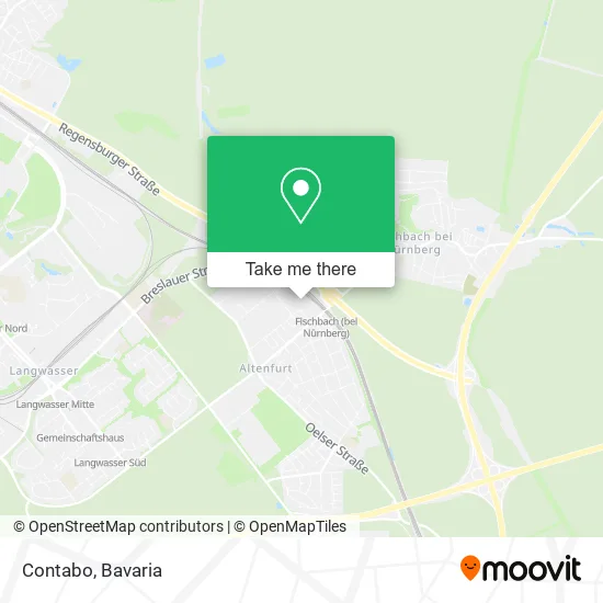 Карта Contabo