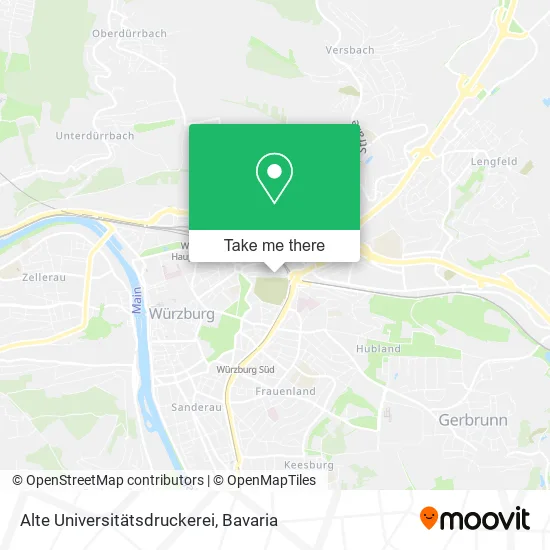 Карта Alte Universitätsdruckerei
