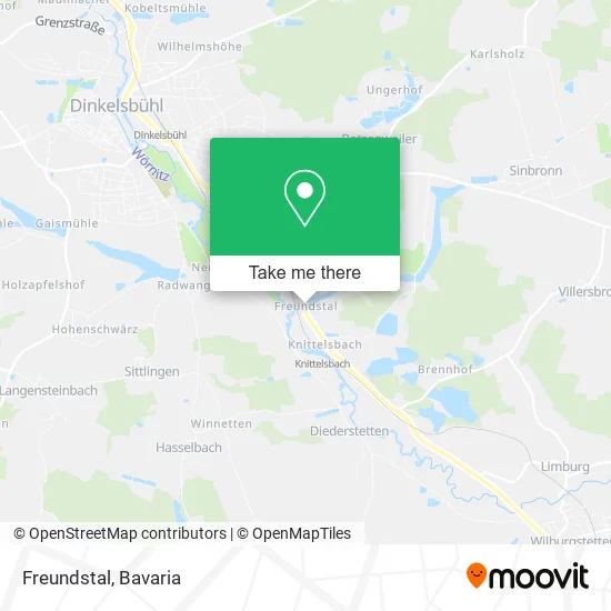 Карта Freundstal