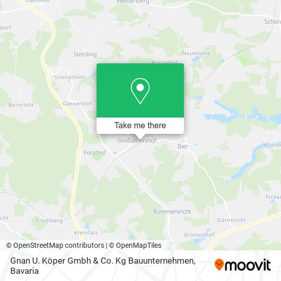 Gnan U. Köper Gmbh & Co. Kg Bauunternehmen map