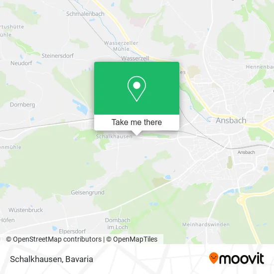 Карта Schalkhausen