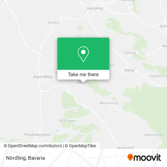 Карта Nördling