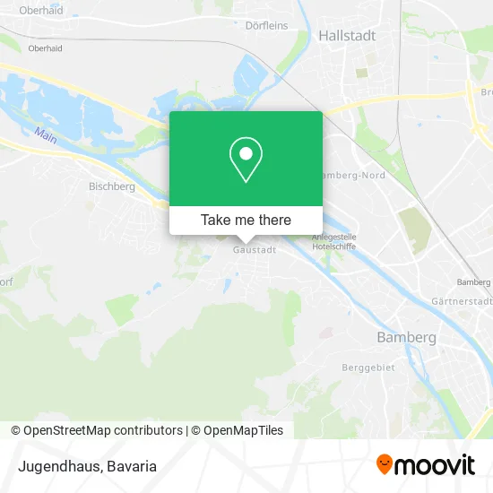Карта Jugendhaus