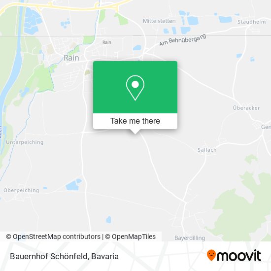 Bauernhof Schönfeld map