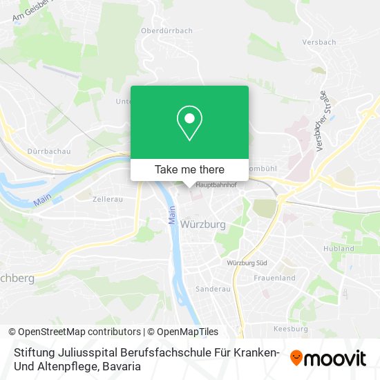 Stiftung Juliusspital Berufsfachschule Für Kranken- Und Altenpflege map