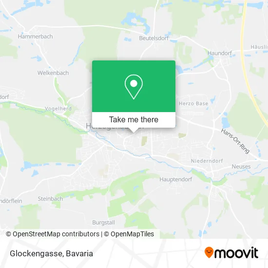 Карта Glockengasse