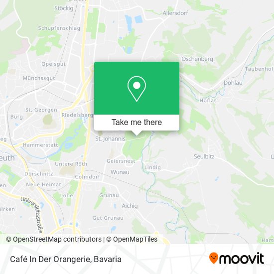 Café In Der Orangerie map