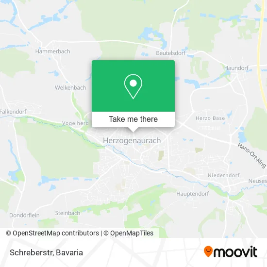 Карта Schreberstr