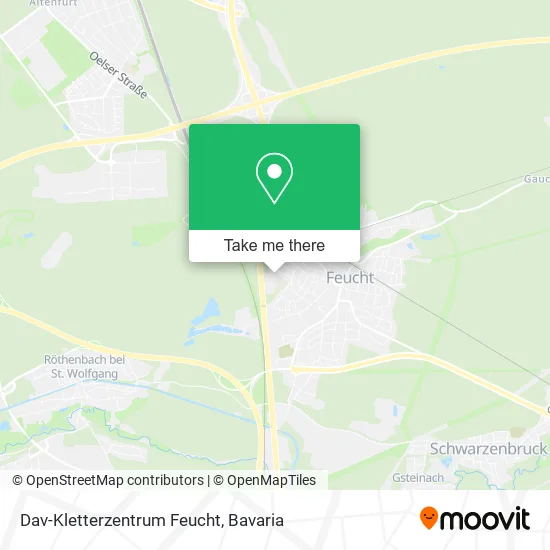Карта Dav-Kletterzentrum Feucht