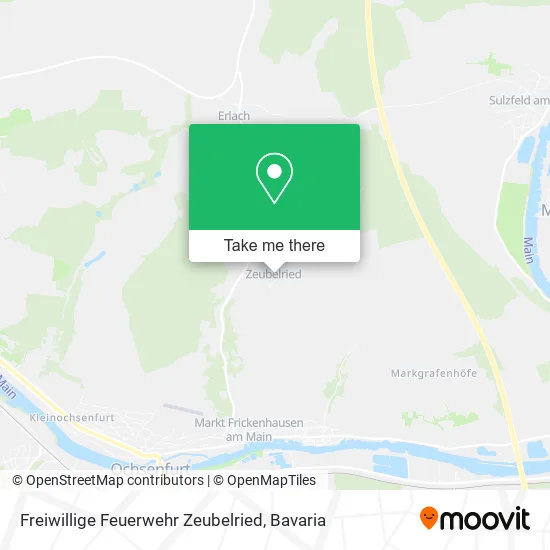 Карта Freiwillige Feuerwehr Zeubelried