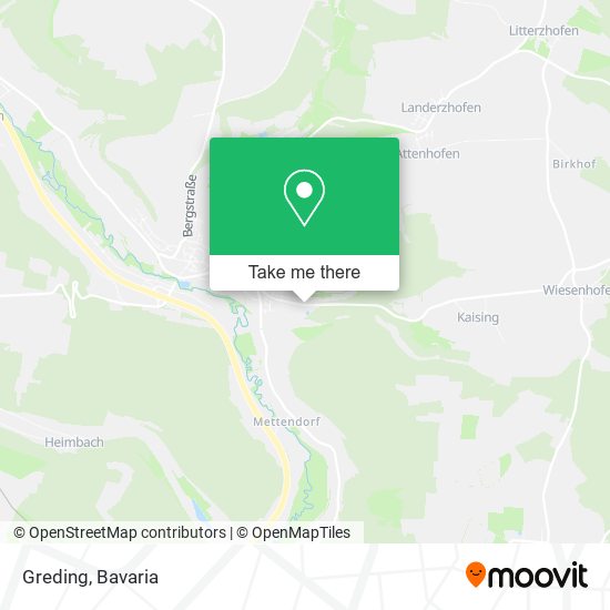Карта Greding