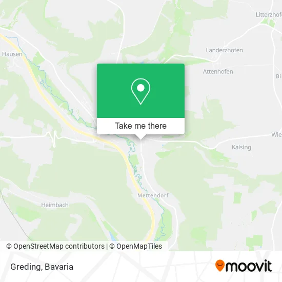 Карта Greding