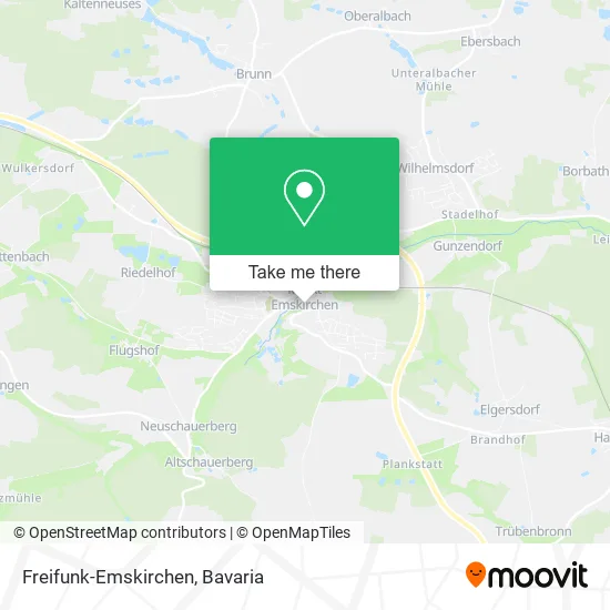 Карта Freifunk-Emskirchen