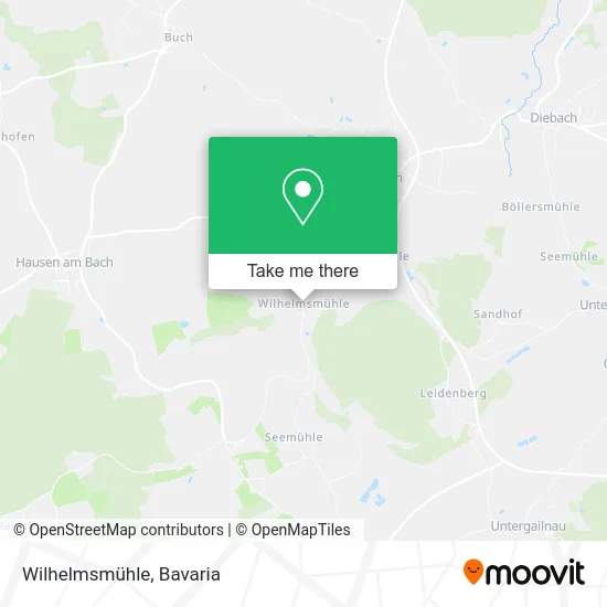 Карта Wilhelmsmühle