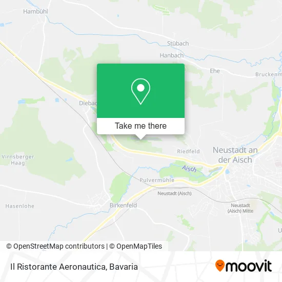 Карта Il Ristorante Aeronautica