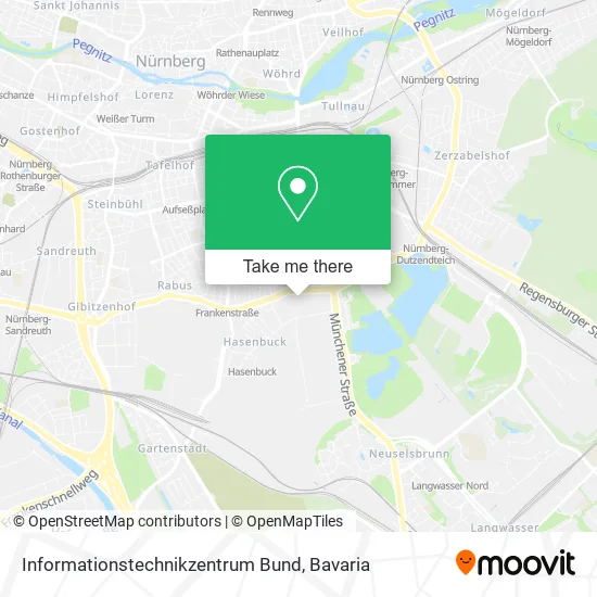 Карта Informationstechnikzentrum Bund