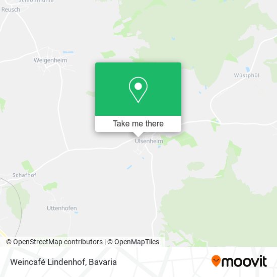 Weincafé Lindenhof map