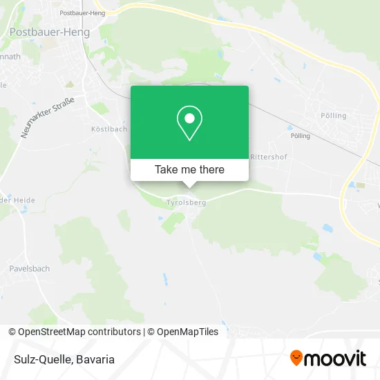 Карта Sulz-Quelle